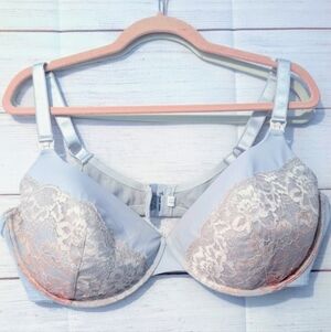 Euc Thyme Maternity Elegant Lace Trimmed Nursing Bra 42DDD